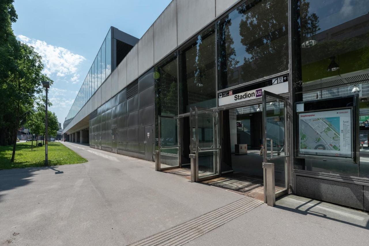 Neu Zentral Und Ruhig An Der U2 / Stadion Wien Eksteriør billede